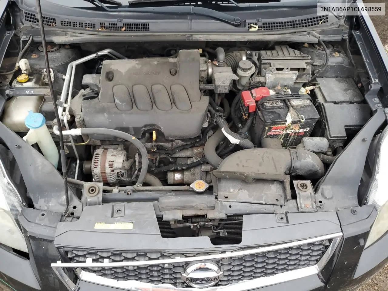 3N1AB6AP1CL698559 2012 Nissan Sentra 2.0