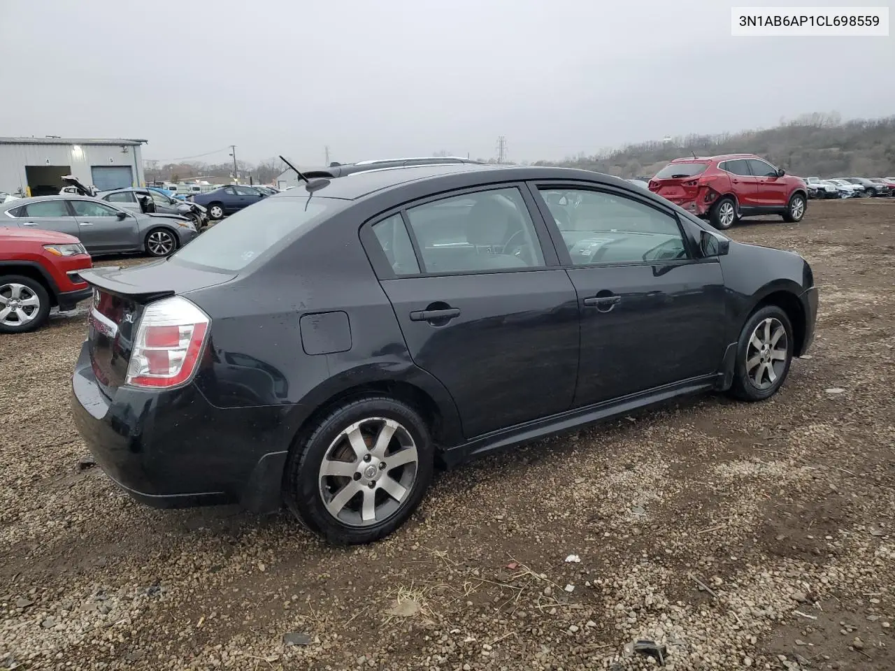 3N1AB6AP1CL698559 2012 Nissan Sentra 2.0
