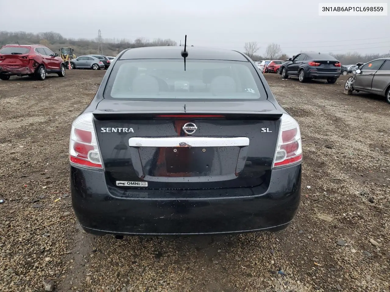 3N1AB6AP1CL698559 2012 Nissan Sentra 2.0