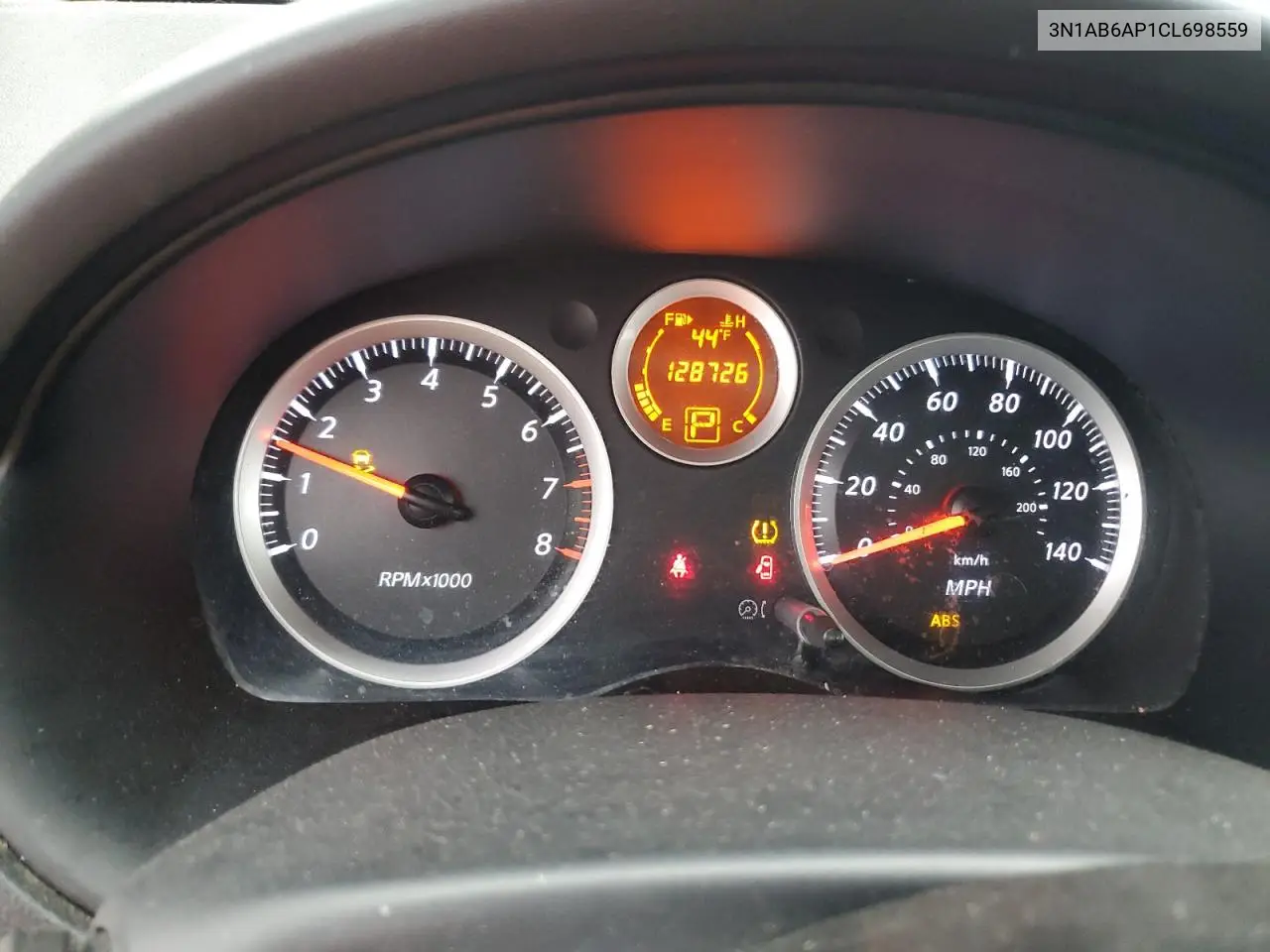 3N1AB6AP1CL698559 2012 Nissan Sentra 2.0
