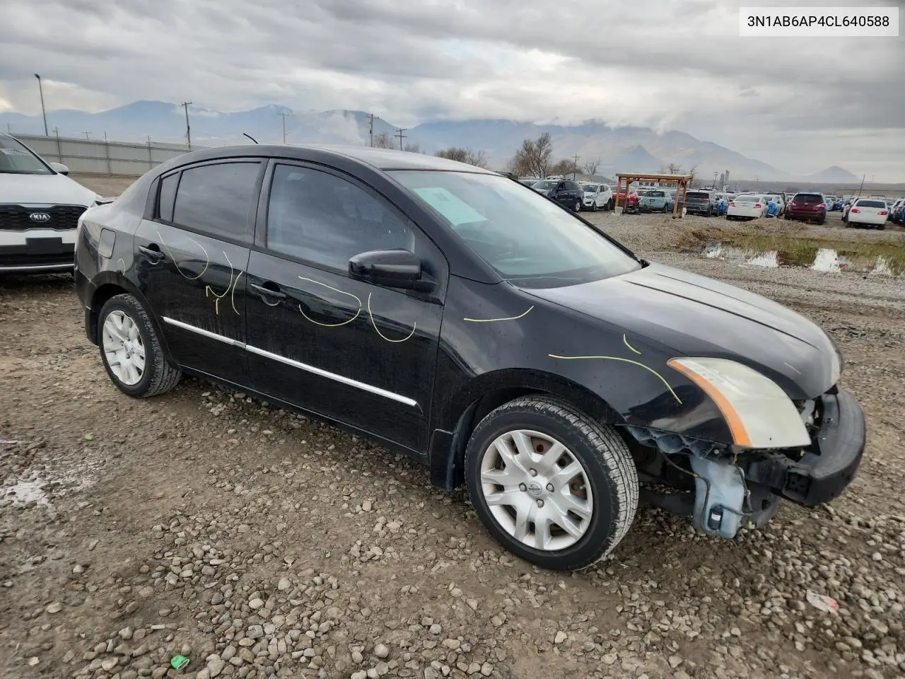 3N1AB6AP4CL640588 2012 Nissan Sentra 2.0