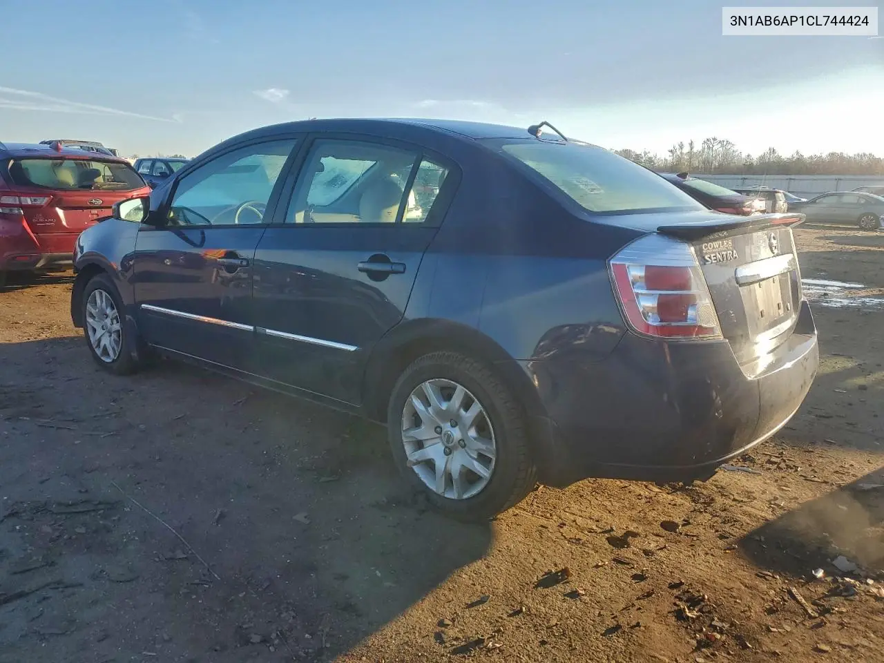 3N1AB6AP1CL744424 2012 Nissan Sentra 2.0