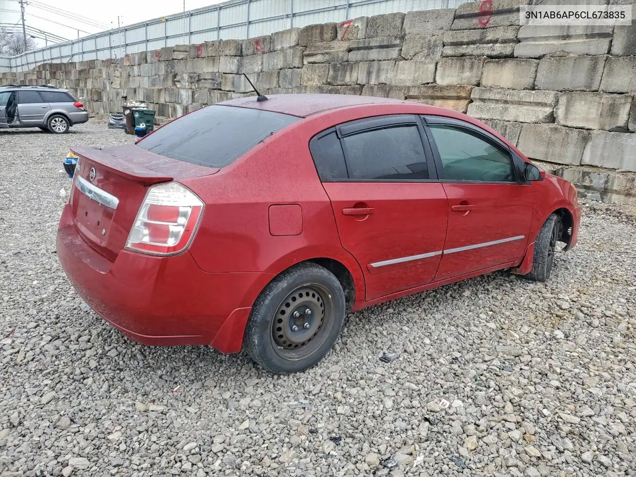 3N1AB6AP6CL673835 2012 Nissan Sentra 2.0