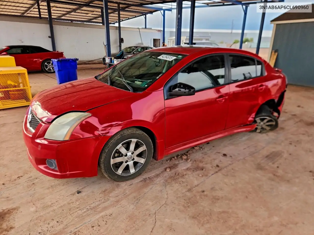 3N1AB6AP6CL690960 2012 Nissan Sentra 2.0