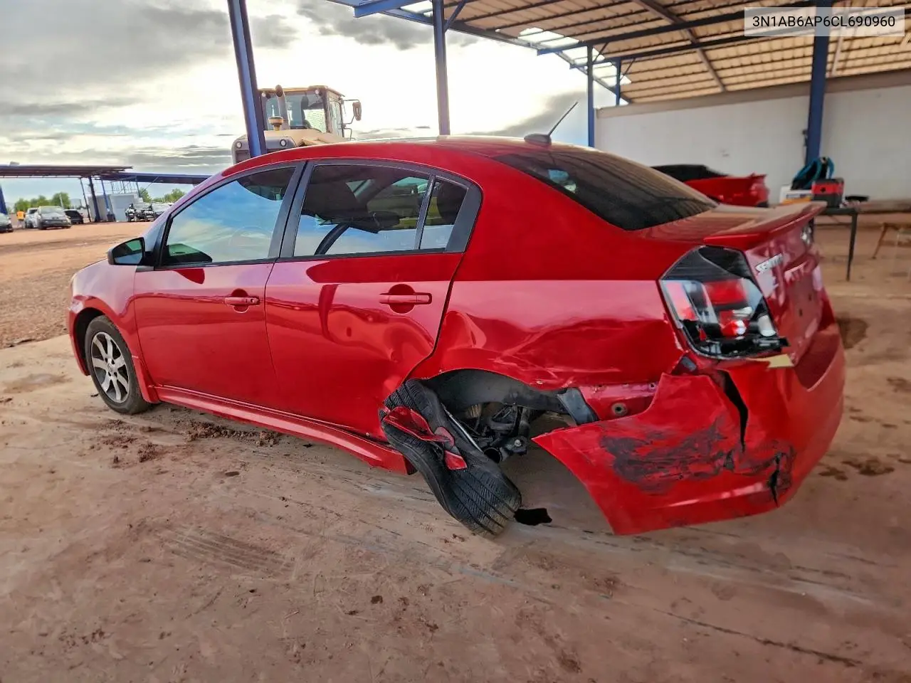 3N1AB6AP6CL690960 2012 Nissan Sentra 2.0