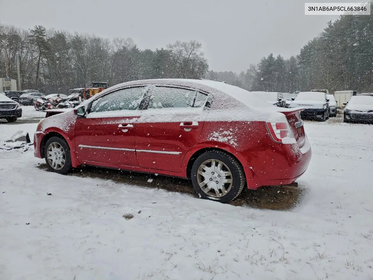 3N1AB6AP5CL663846 2012 Nissan Sentra 2.0