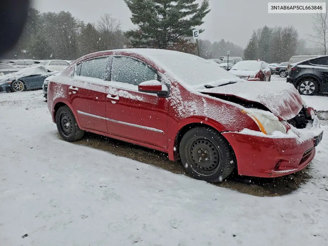 3N1AB6AP5CL663846 2012 Nissan Sentra 2.0
