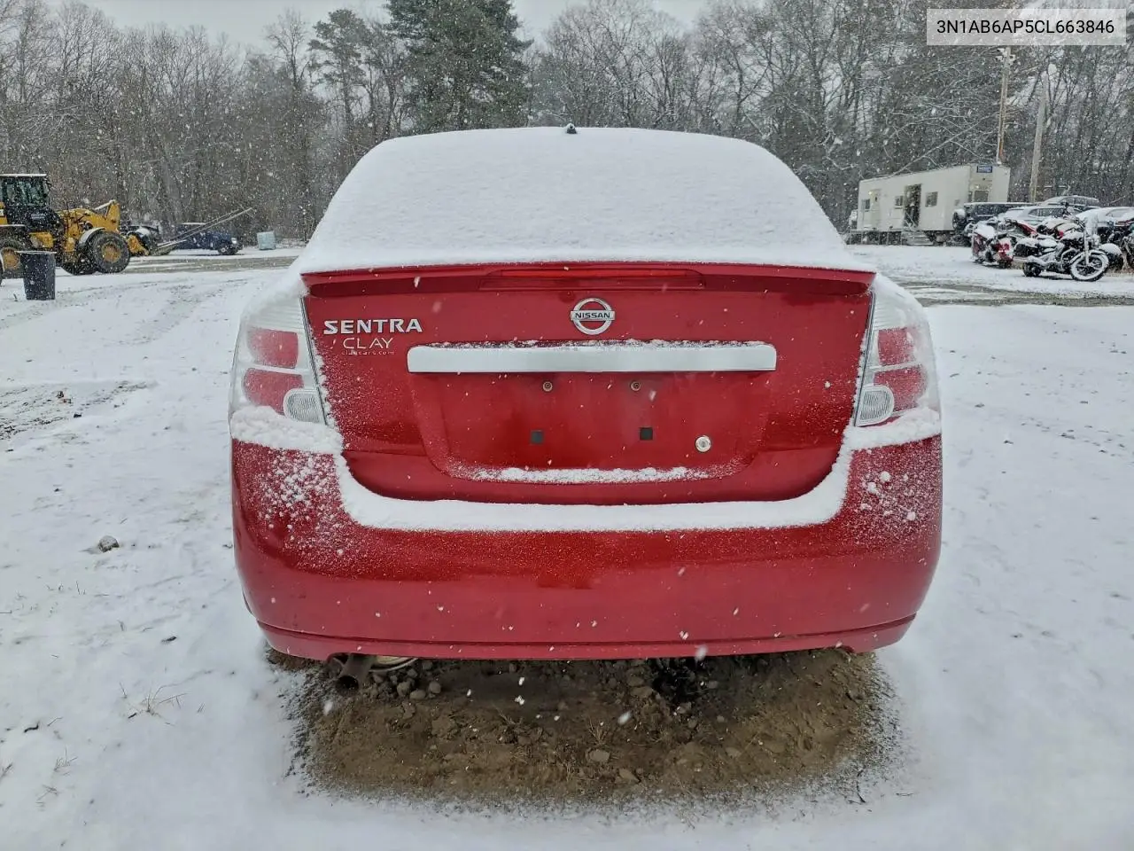 3N1AB6AP5CL663846 2012 Nissan Sentra 2.0