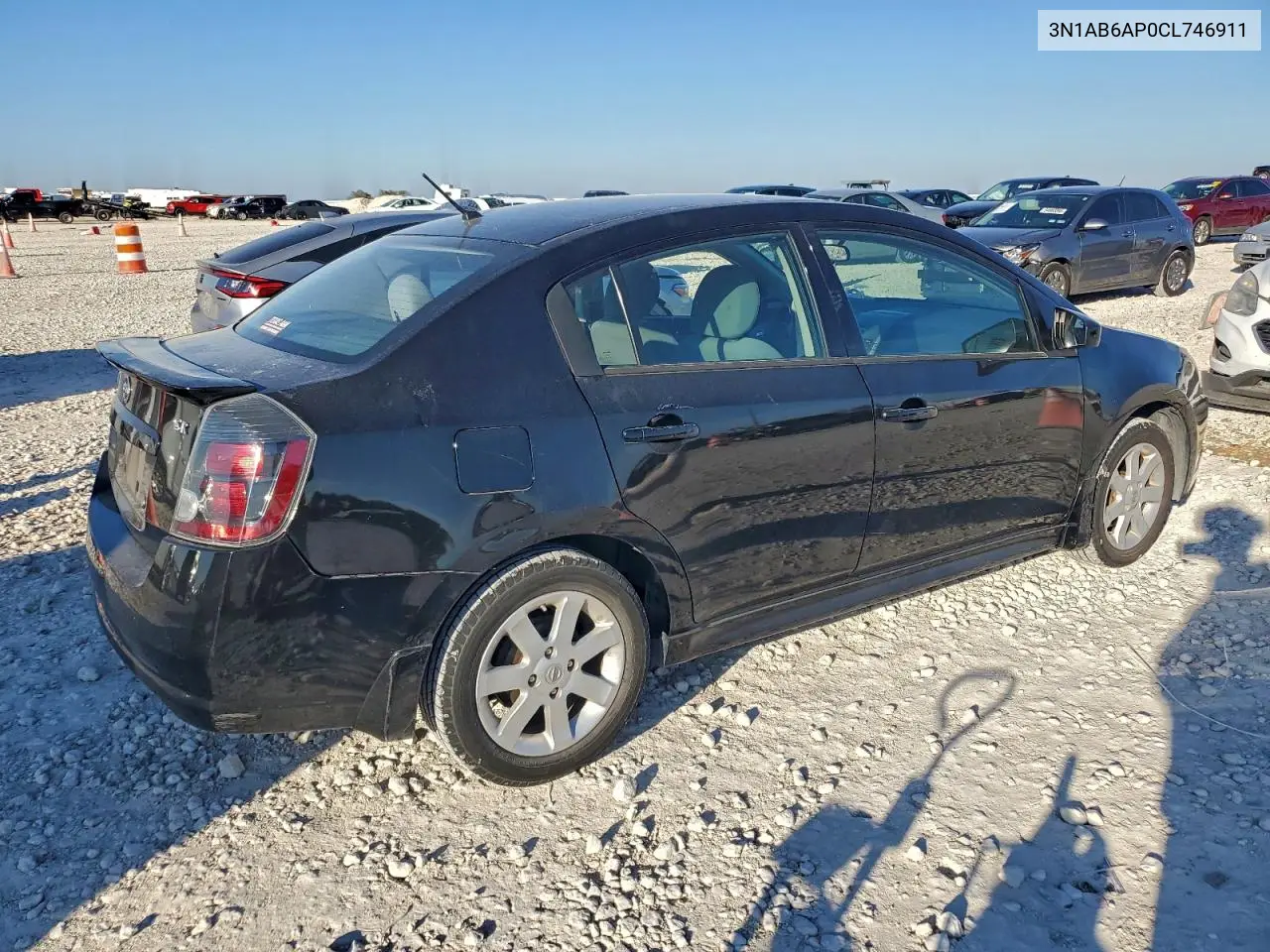 3N1AB6AP0CL746911 2012 Nissan Sentra 2.0