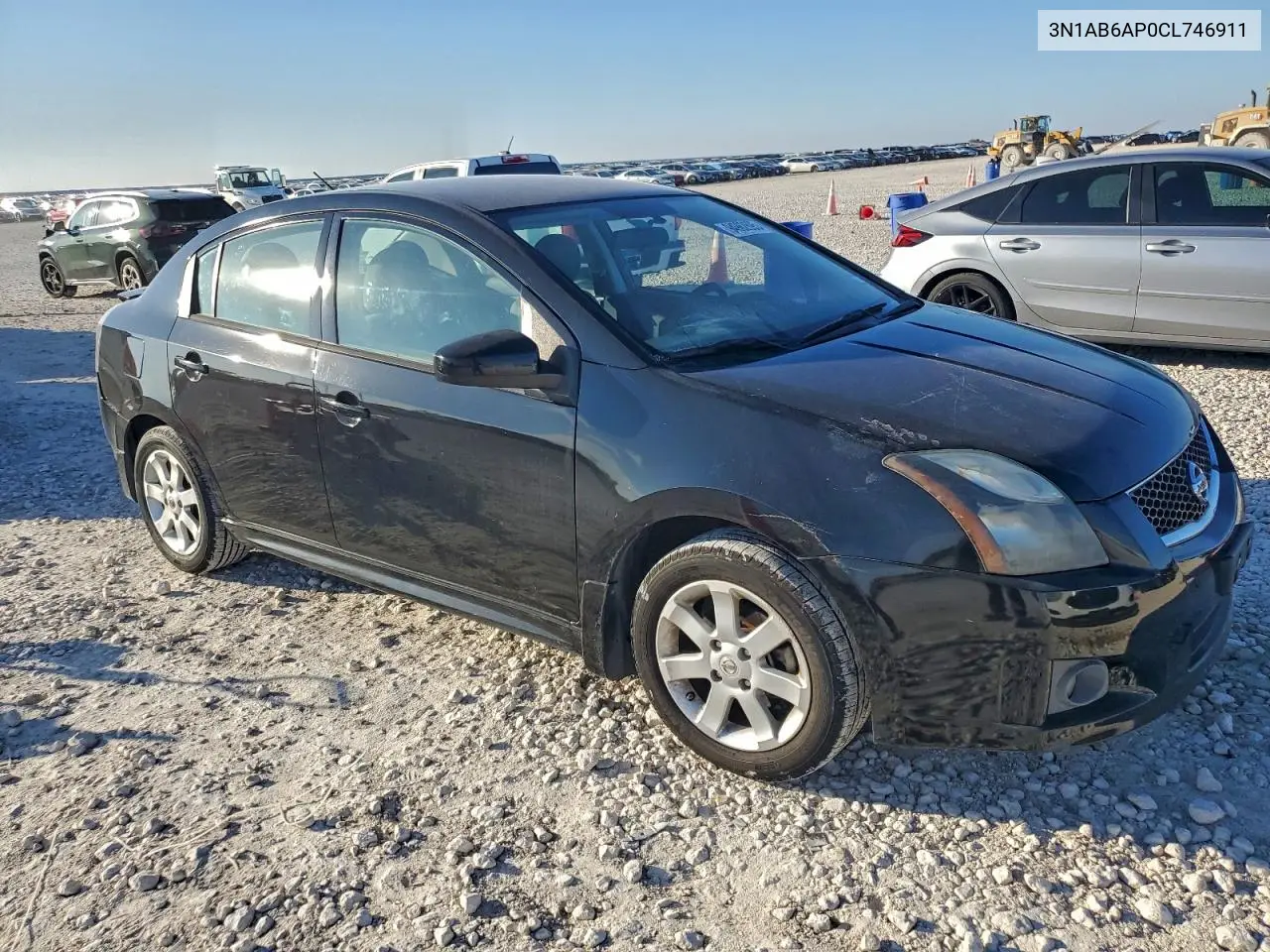 3N1AB6AP0CL746911 2012 Nissan Sentra 2.0