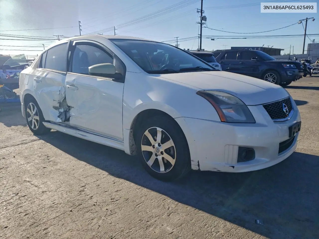 3N1AB6AP6CL625493 2012 Nissan Sentra 2.0
