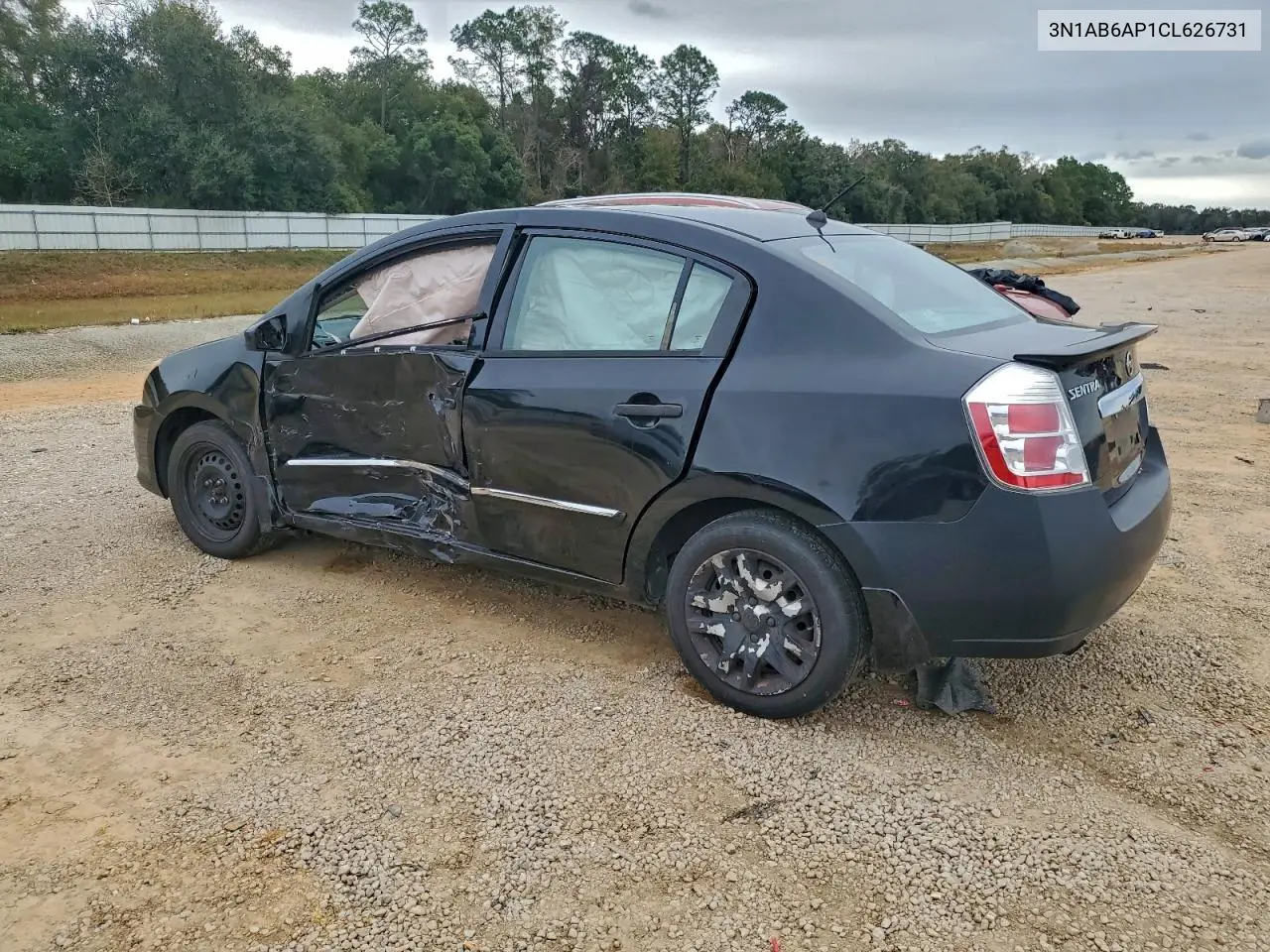 3N1AB6AP1CL626731 2012 Nissan Sentra 2.0