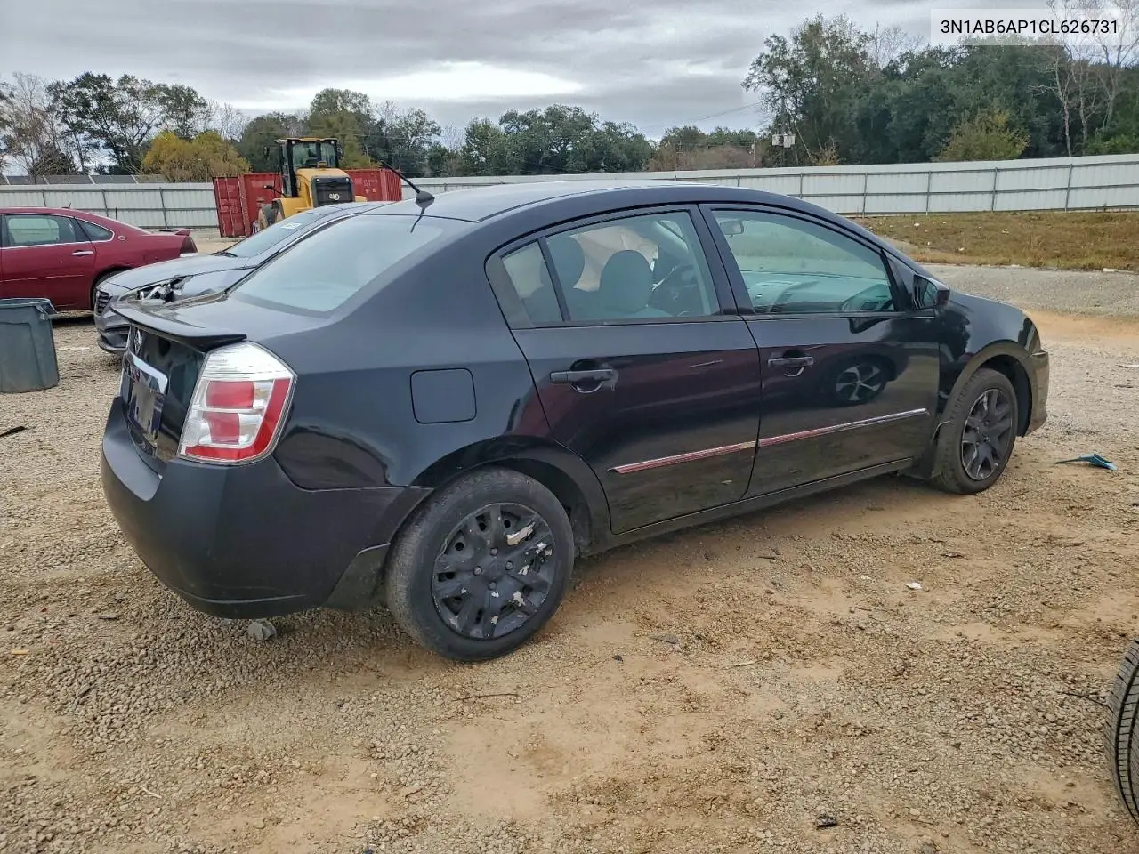 3N1AB6AP1CL626731 2012 Nissan Sentra 2.0