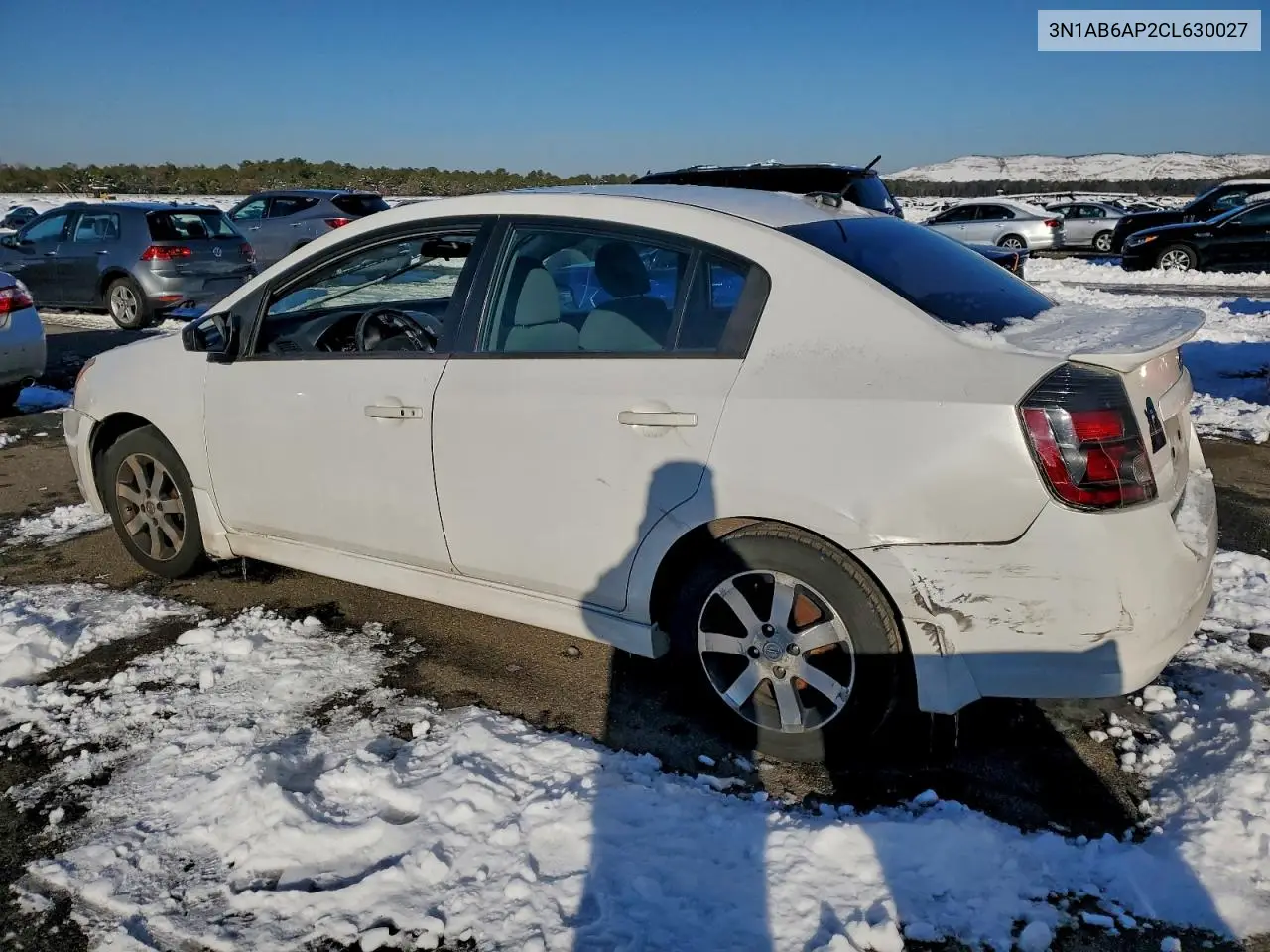 3N1AB6AP2CL630027 2012 Nissan Sentra 2.0