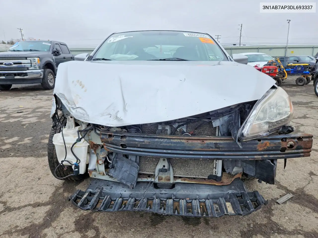 3N1AB7AP3DL693337 2013 Niss Sentra Se