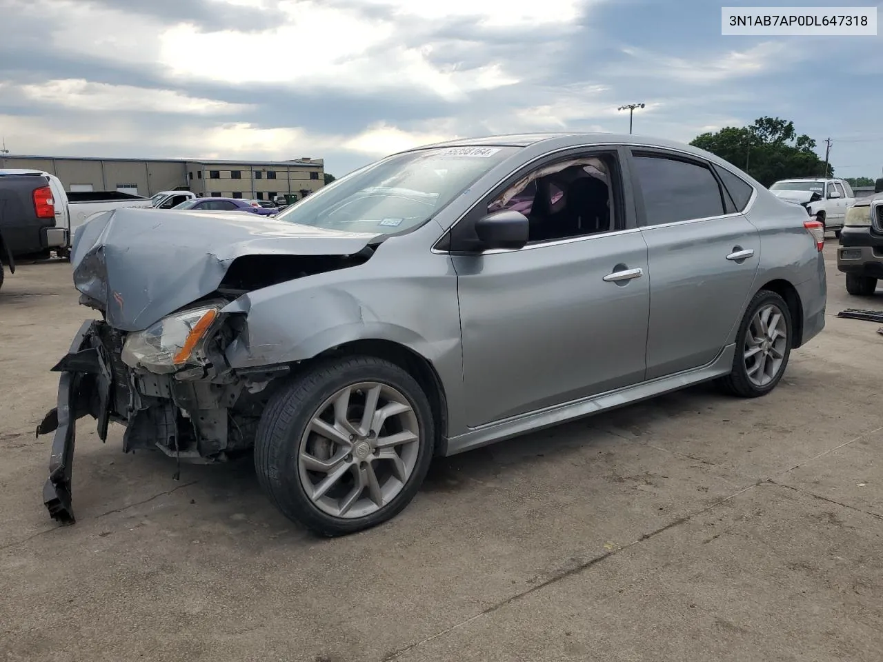 3N1AB7AP0DL647318 2013 Nissan Sentra S