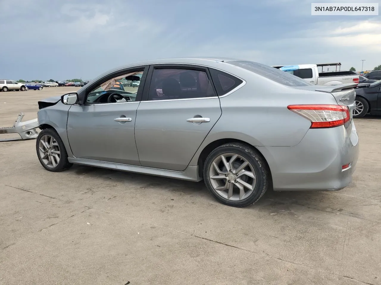 2013 Nissan Sentra S VIN: 3N1AB7AP0DL647318 Lot: 55258164