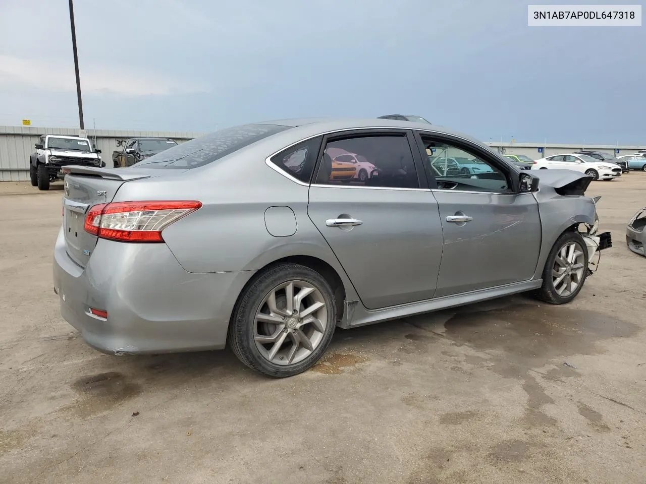 2013 Nissan Sentra S VIN: 3N1AB7AP0DL647318 Lot: 55258164