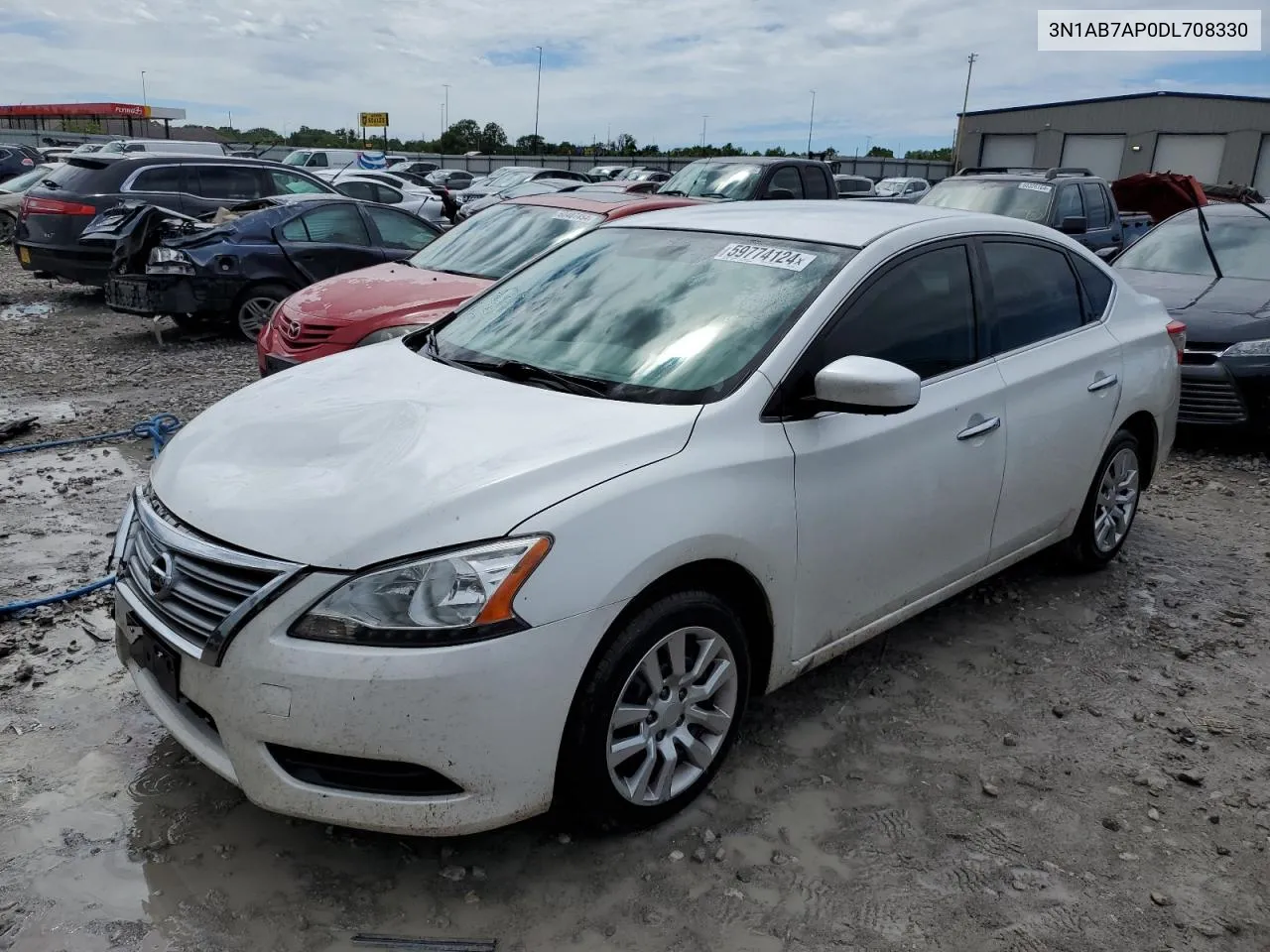 3N1AB7AP0DL708330 2013 Nissan Sentra S