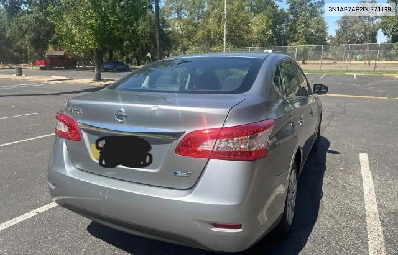 3N1AB7AP2DL771199 2013 Nissan Sentra S