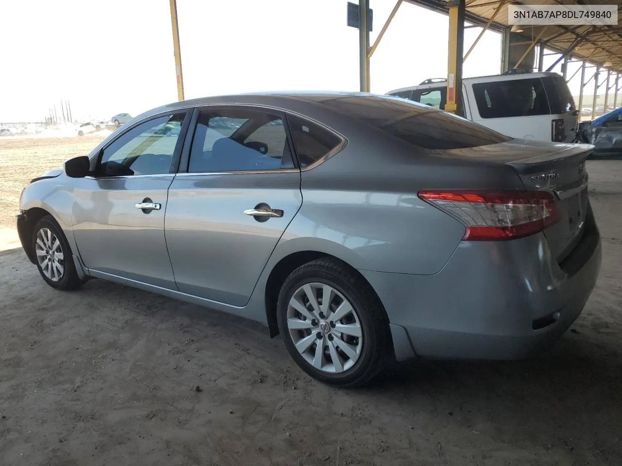 2013 Nissan Sentra S VIN: 3N1AB7AP8DL749840 Lot: 68717104