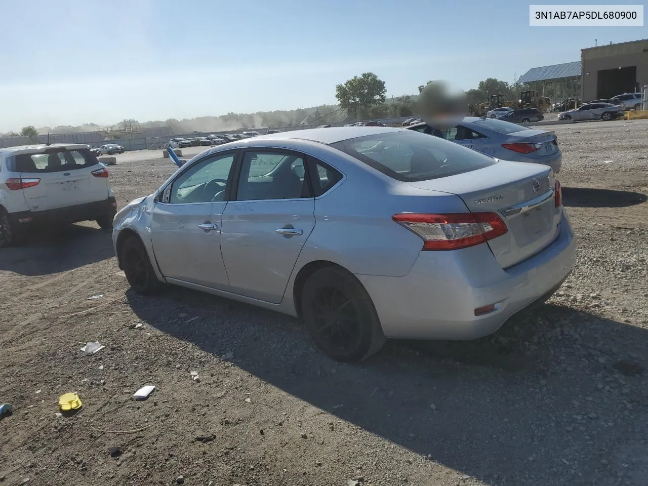 3N1AB7AP5DL680900 2013 Nissan Sentra S