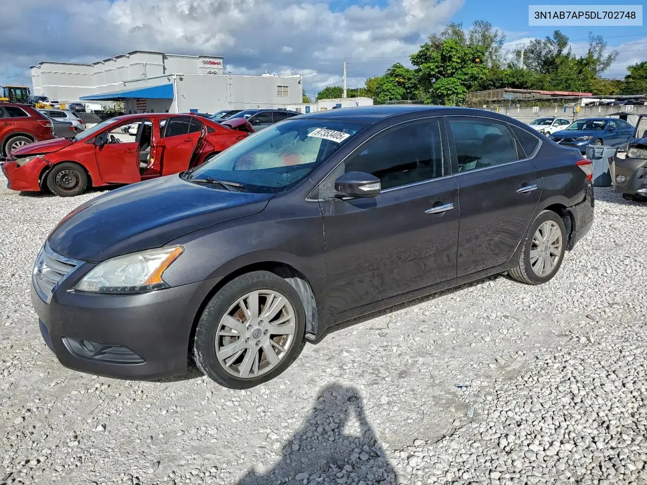 3N1AB7AP5DL702748 2013 Nissan Sentra S