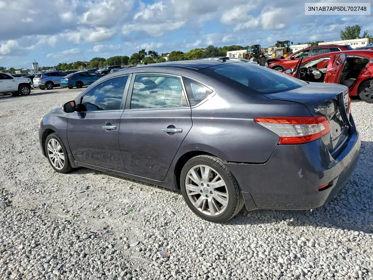 3N1AB7AP5DL702748 2013 Nissan Sentra S
