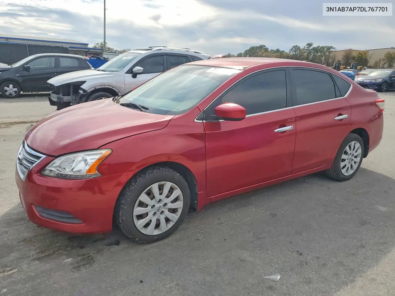 3N1AB7AP7DL767701 2013 Nissan Sentra S