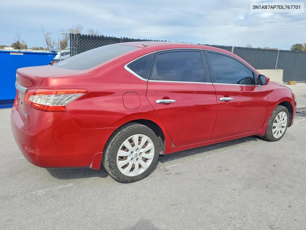 3N1AB7AP7DL767701 2013 Nissan Sentra S