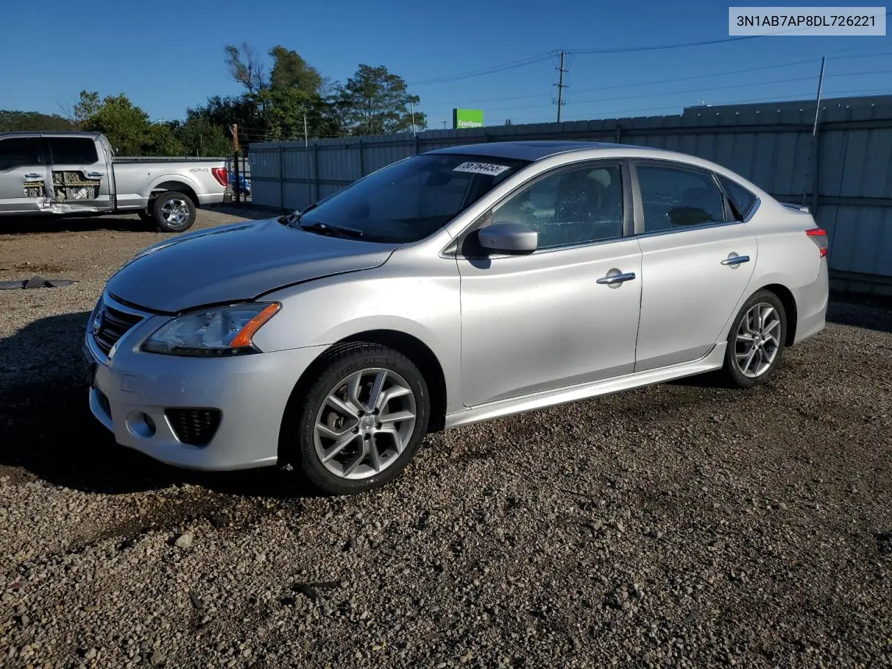 3N1AB7AP8DL726221 2013 Nissan Sentra S