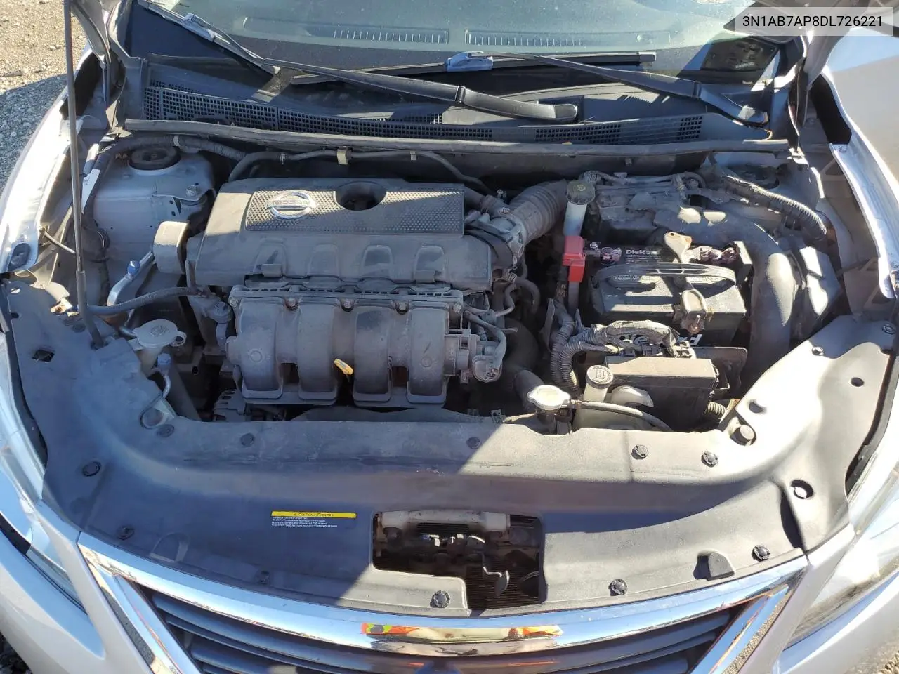 3N1AB7AP8DL726221 2013 Nissan Sentra S