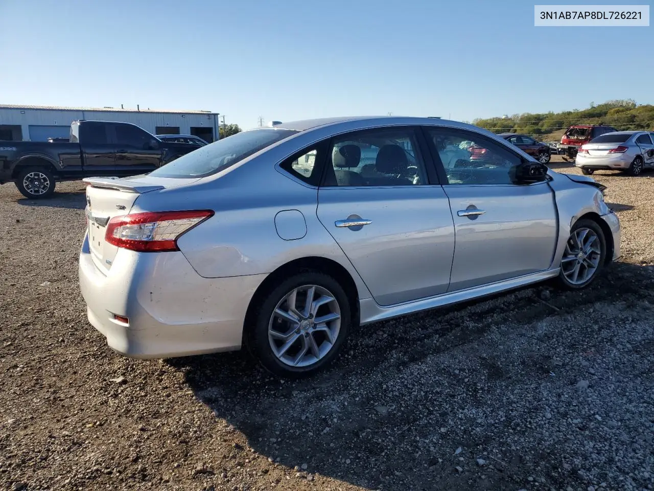 3N1AB7AP8DL726221 2013 Nissan Sentra S