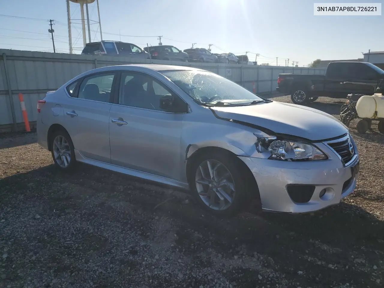 3N1AB7AP8DL726221 2013 Nissan Sentra S