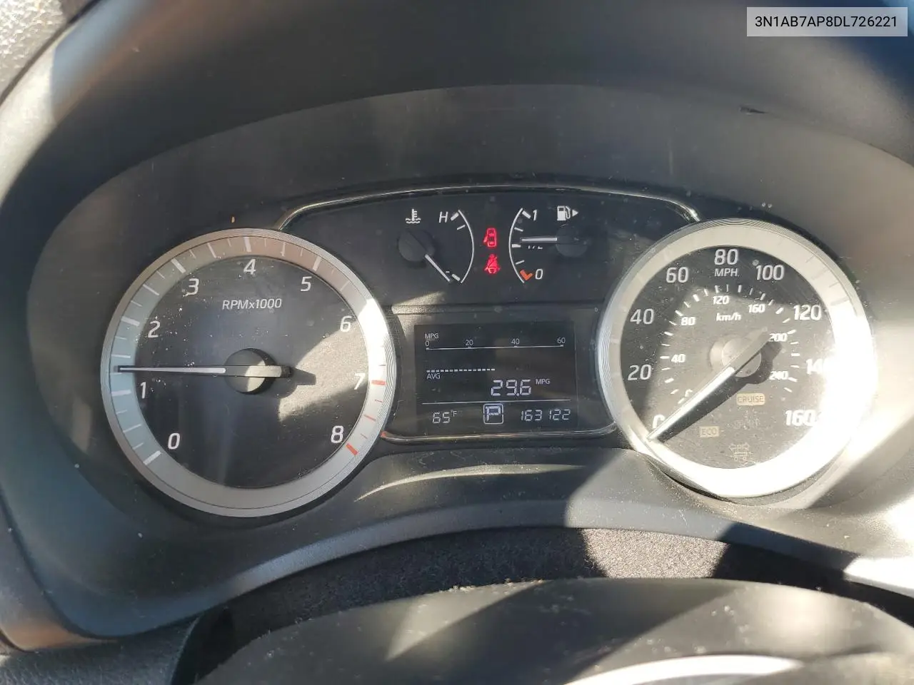 3N1AB7AP8DL726221 2013 Nissan Sentra S