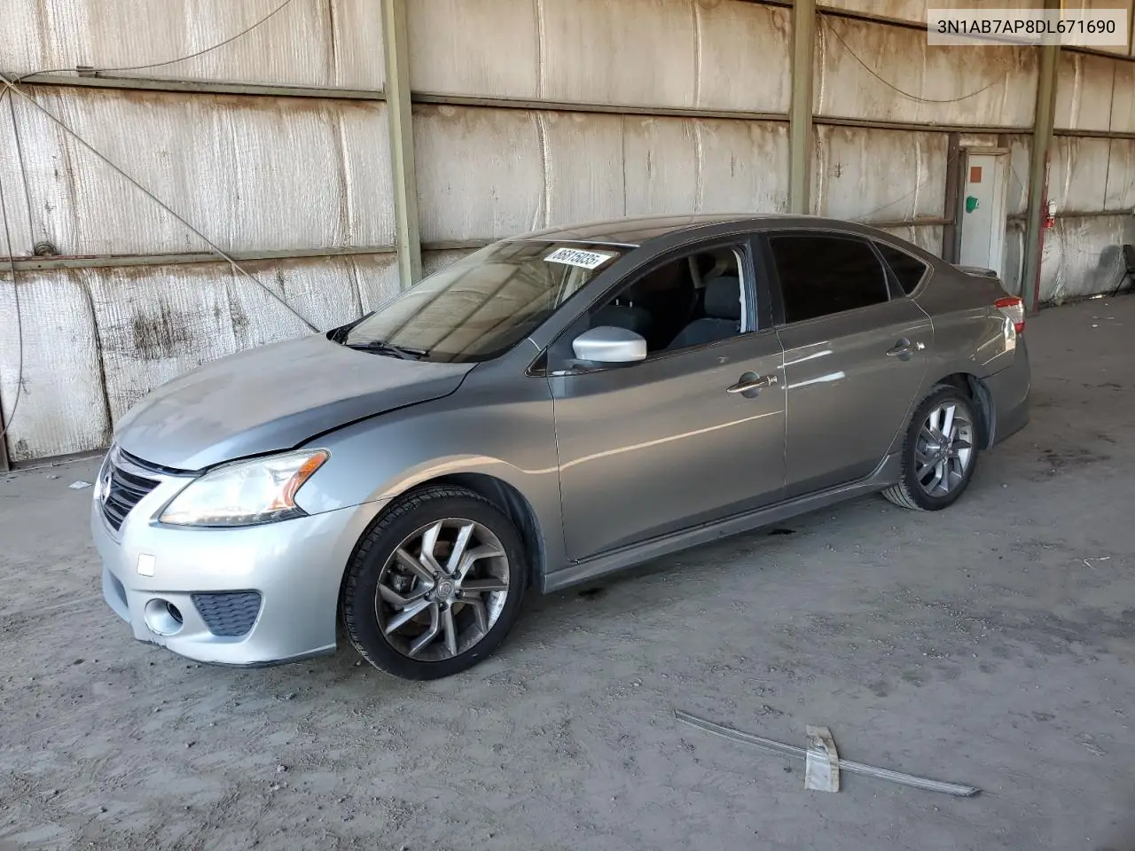 3N1AB7AP8DL671690 2013 Nissan Sentra S