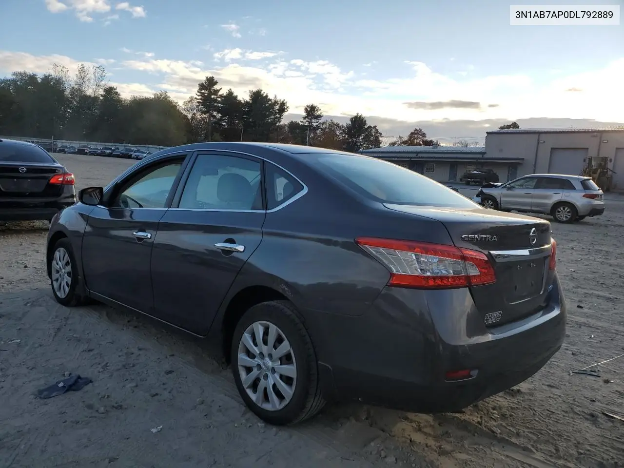 3N1AB7AP0DL792889 2013 Nissan Sentra S