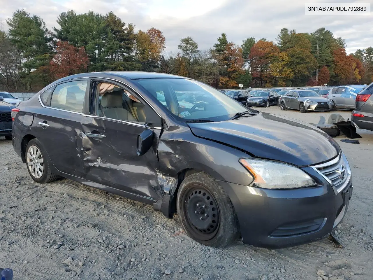 3N1AB7AP0DL792889 2013 Nissan Sentra S