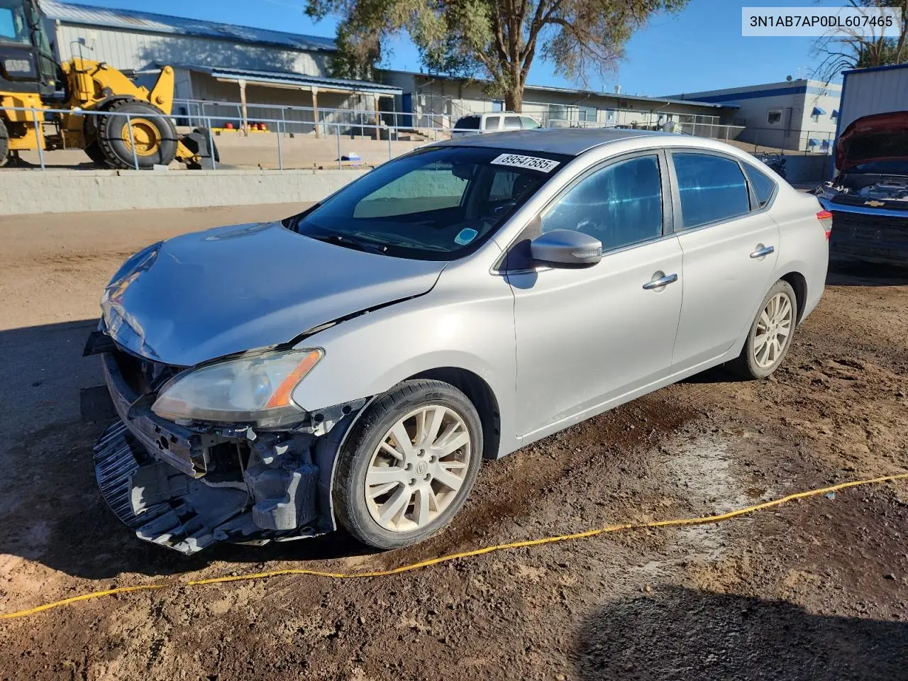 3N1AB7AP0DL607465 2013 Nissan Sentra S