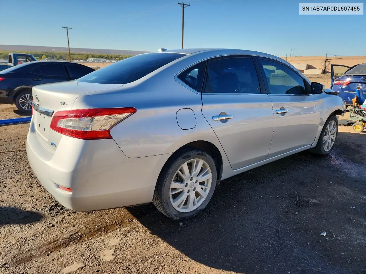 3N1AB7AP0DL607465 2013 Nissan Sentra S