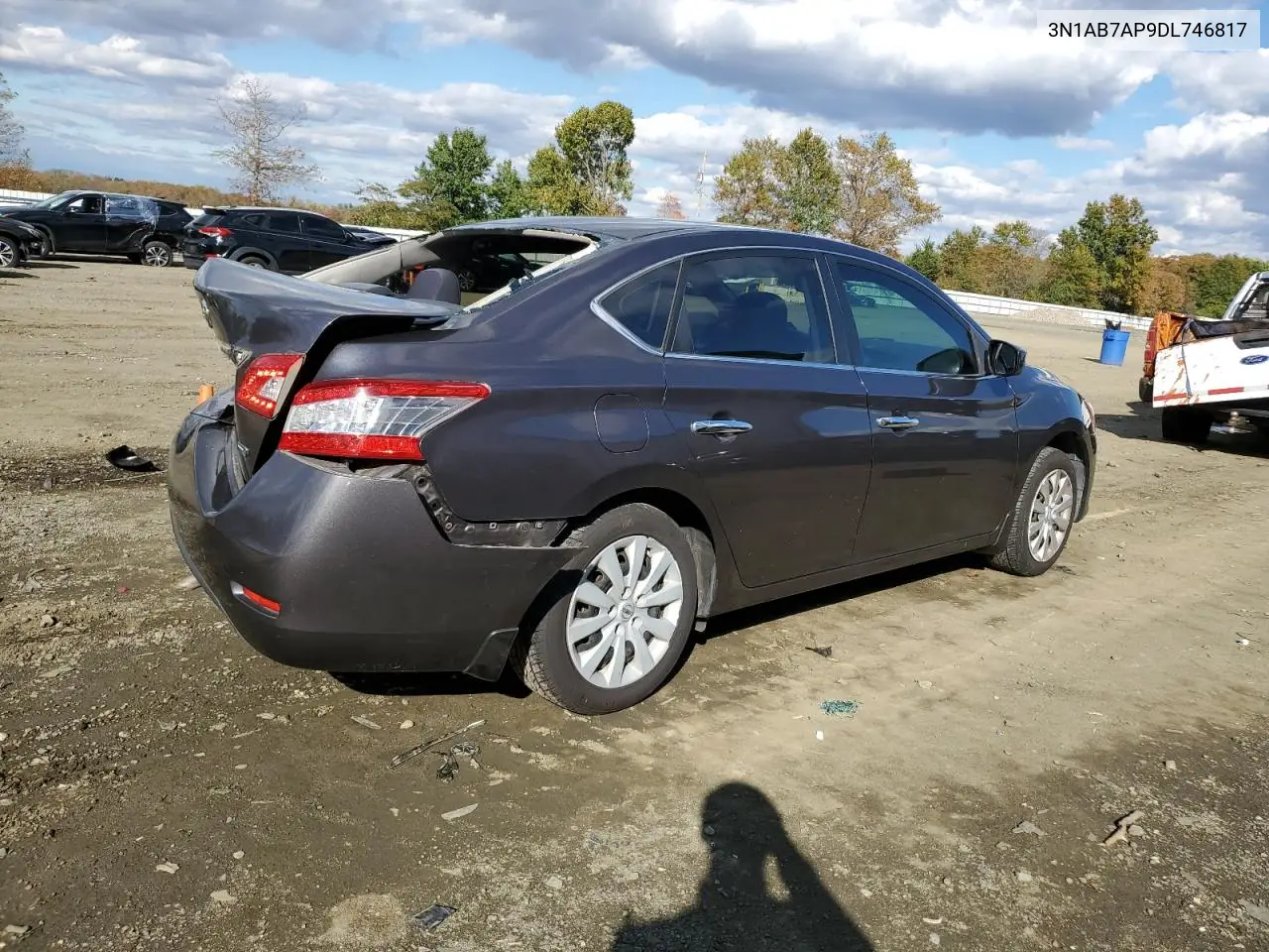 3N1AB7AP9DL746817 2013 Nissan Sentra S
