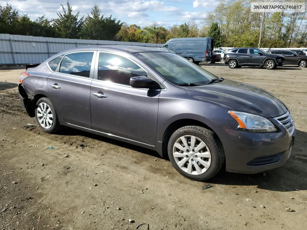 3N1AB7AP9DL746817 2013 Nissan Sentra S