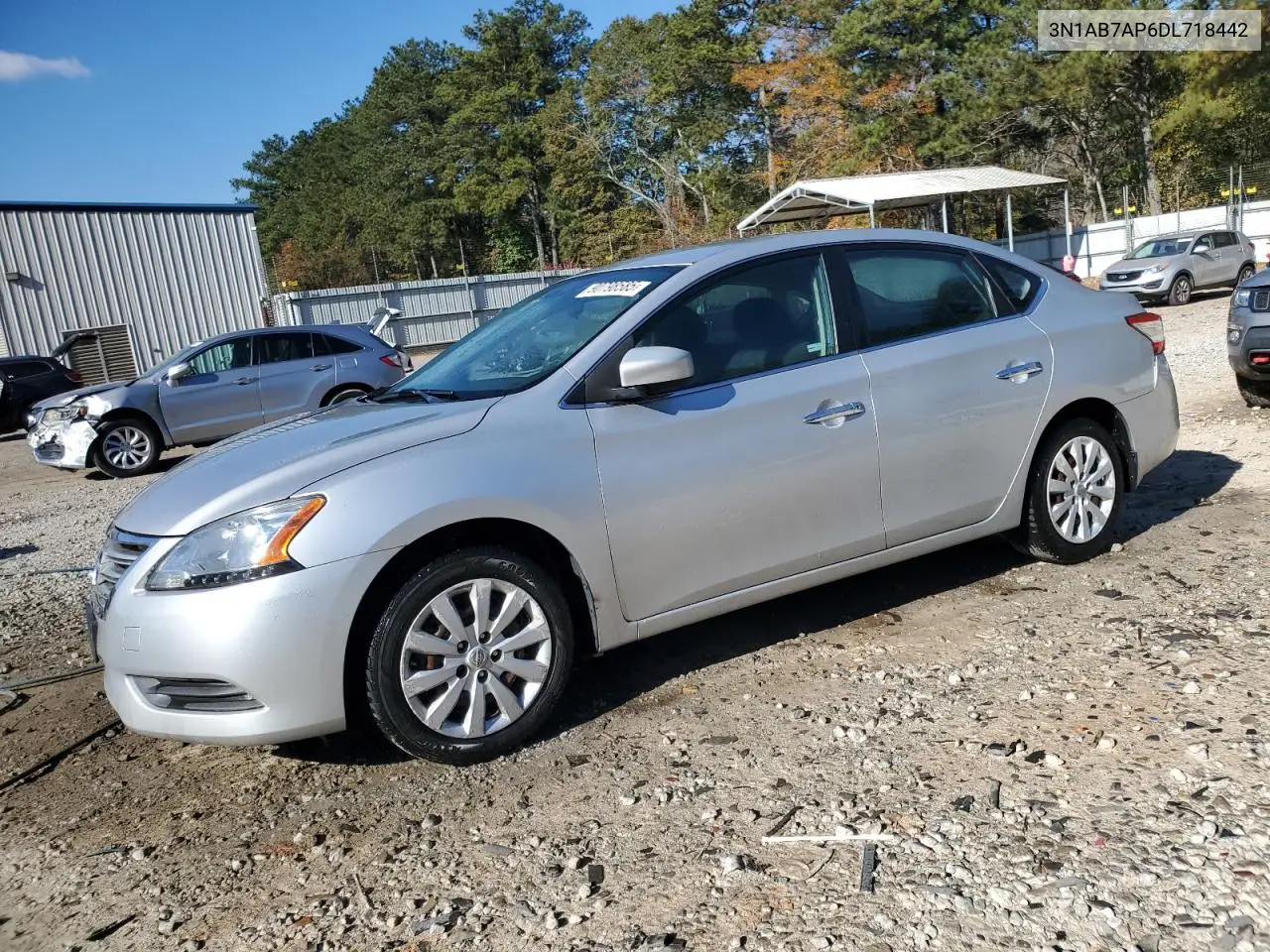 3N1AB7AP6DL718442 2013 Nissan Sentra S