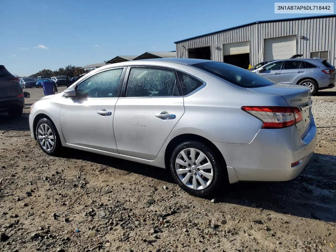 3N1AB7AP6DL718442 2013 Nissan Sentra S