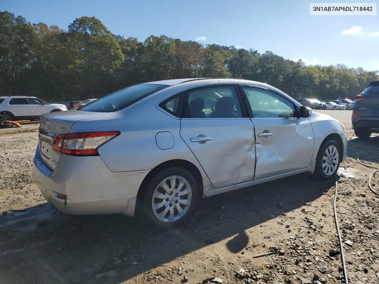3N1AB7AP6DL718442 2013 Nissan Sentra S