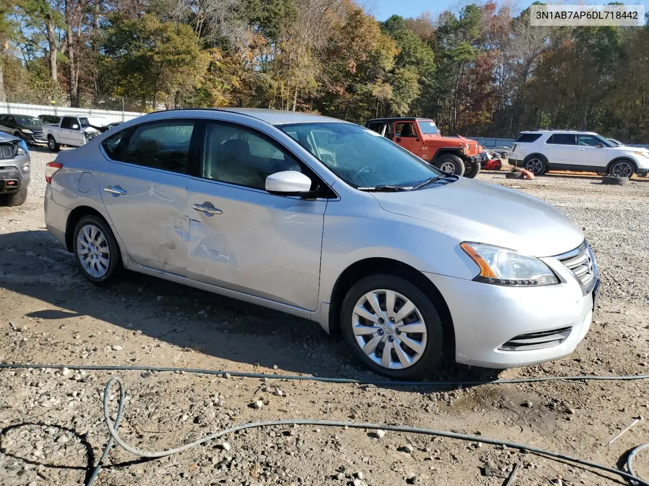 3N1AB7AP6DL718442 2013 Nissan Sentra S