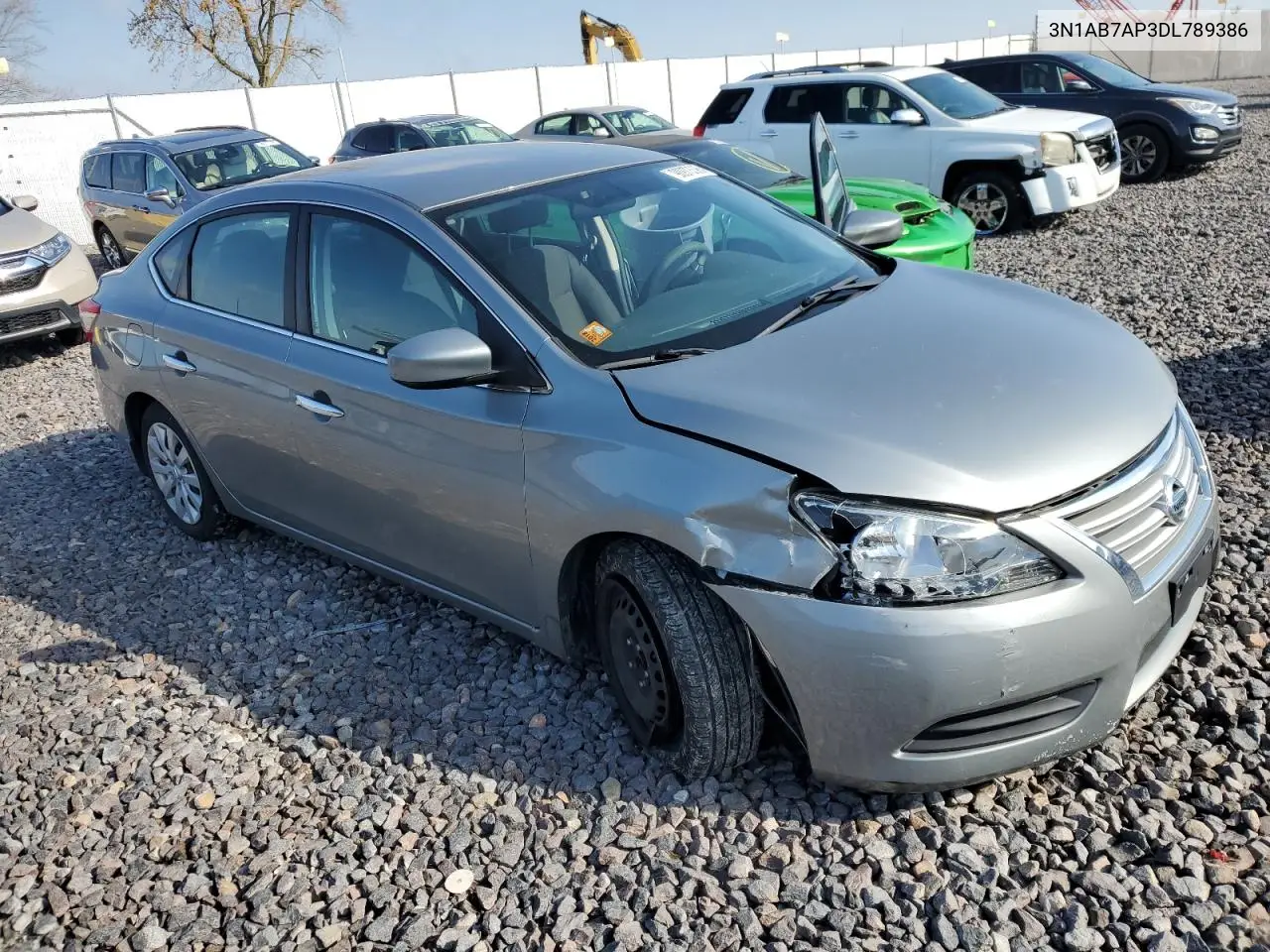 3N1AB7AP3DL789386 2013 Nissan Sentra S