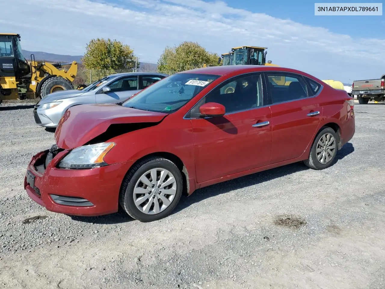 3N1AB7APXDL789661 2013 Nissan Sentra S