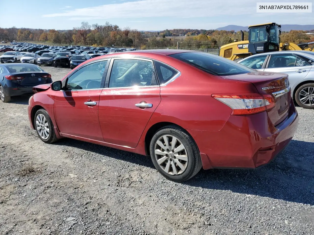 3N1AB7APXDL789661 2013 Nissan Sentra S