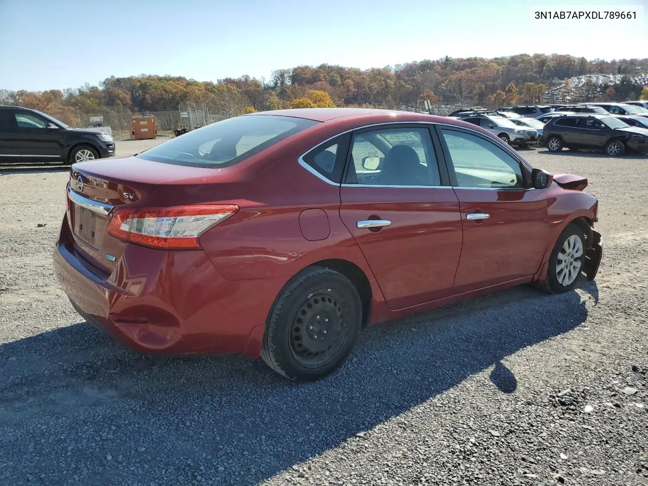 3N1AB7APXDL789661 2013 Nissan Sentra S